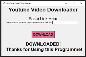 YouTube Video Downloader